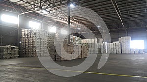 Package for goods  in warehouse