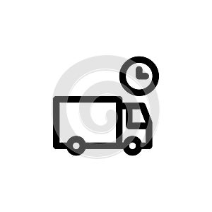 Package Shipping Delayed Icon