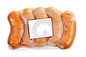 Package of small sausage