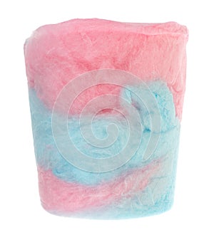 Packaged cotton candy