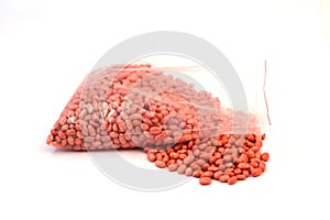 Packaged gina bean seed in package photo