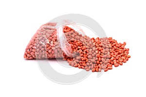 Packaged gina bean seed in package photo