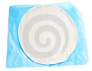 Packaged uncooked pastry