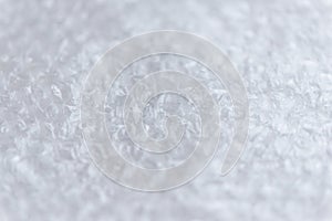 Packaging with air bubbles background.