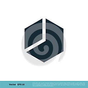 Packaging Box Icon vector Logo Template Illustration Design. Vector EPS 10