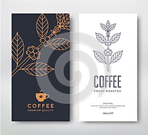 Packaging design coffee.