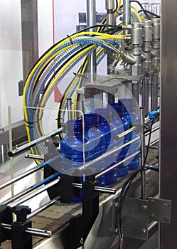 Packaging machinery in a pharma industry