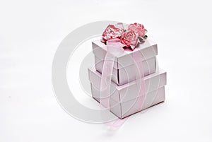 Packaging sweets gift of weddings or christmas photo