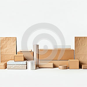 Packaging tools for shipping products.