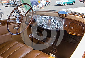 1934 Packard Automobile Interior