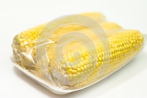 Packed fresh maize