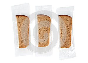 Packed slices of bread