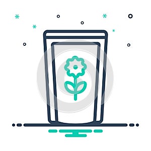 Mix icon for Packet, bag and container