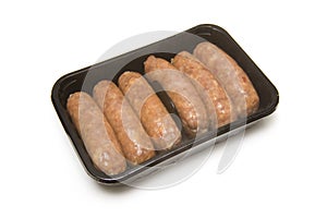 Packet of sausages