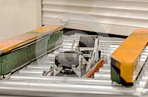 Packing carton box machine.