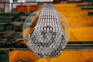 Packs of rolled metal bars