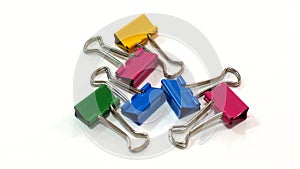 Packshot colored Binder Clip