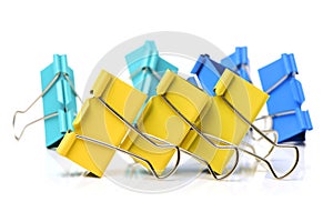 Packshot colored Binder Clip