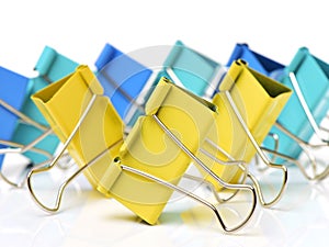 Packshot colored Binder Clip