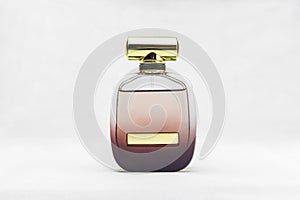 Packshot perfume bottle.