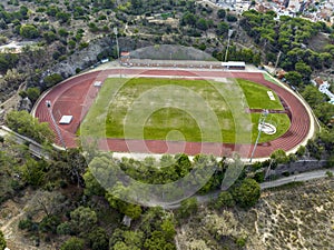 Paco Aguila athletics tracks in the city of Badalona photo