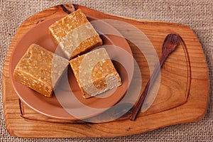 Pacoca - brazilian candy of ground peanut