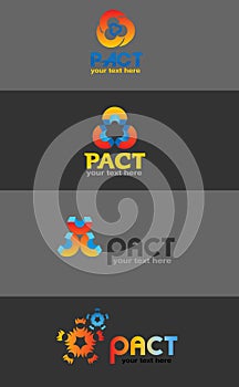 Pact logo, illustration photo