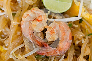 Pad Thai fresh shrimp