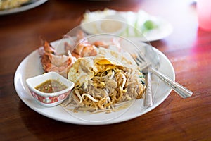 Pad Thai, Noodle Thai style.