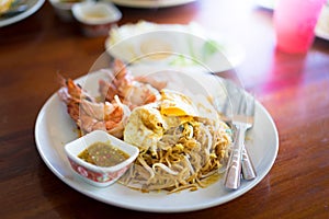 Pad Thai, Noodle Thai style.
