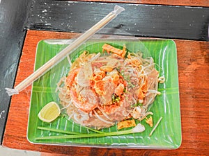 Pad Thai is a popular dish that is famous both locally and internationally.