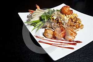 Pad Thai shrimp