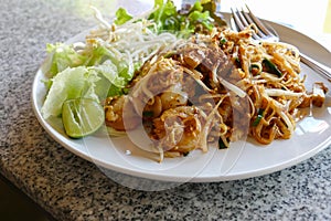 Pad thai - thailand traditional stir fry noodle