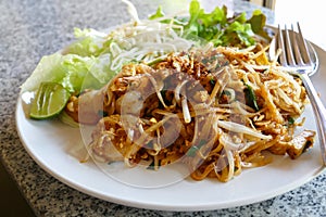 Pad thai - thailand traditional stir fry noodle