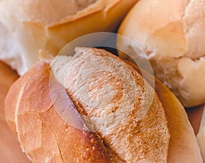 Baked bread rolls, bakery, pÃÂ£o, pÃÂ£o francÃÂªs, padaria.. photo