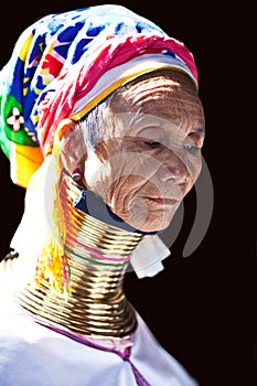 Padaung Tribe woman