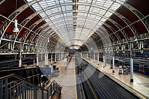 Paddington Station in London