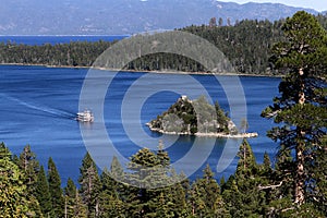 Paddle Boat Emerald Bay Lake Tahoe California