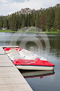 Paddle Boats at Sylvan Lake