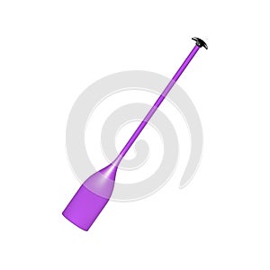 Paddle in purple design