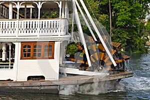 Paddle Wheel River Boat