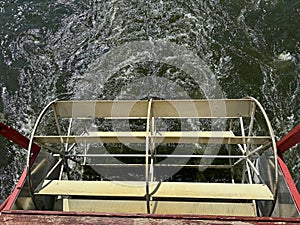 Paddle Wheel on a Steamboat on Canyon Lake in Arizona