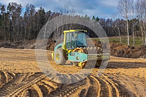 Padfoot roller compactors stay alone