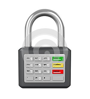 Padlock with ATM Keypad