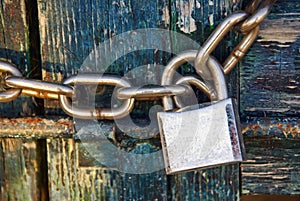 Padlock and Chain