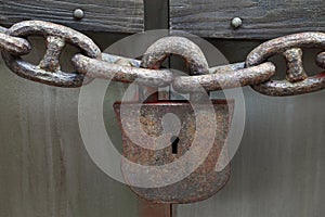 Padlock and Chain