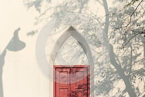 Padlock and old door an vintage