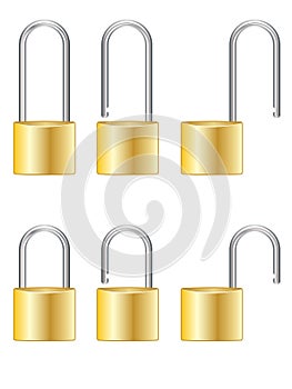 Padlock Set EPS