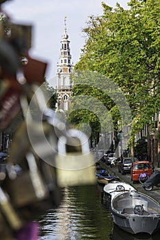 Padlocks in Amsterdam