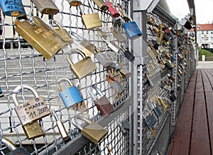 Padlocks of love